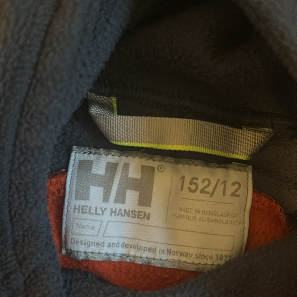 Boys Helly Hansen Fleece Hoodie - Picture 2 of 2
